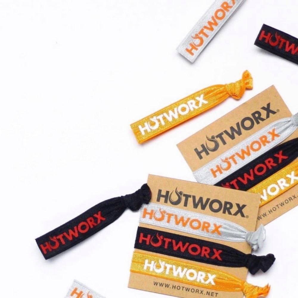 New!!! HotWorks Hair Ties!! Multi Colors - Pack of 3